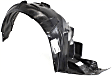 2007 Acura TL - 3-Piece Kit Front Primed Bumper Cover, Includes (1) Bumper Cover, (1) Fender, and (1) Fender Liner