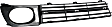 2007-2008 Acura TL - 3-Piece Kit, Front Primed Bumper Cover, Includes (1) Bumper Cover and (2) Fog Light Trim