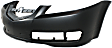 2007-2008 Acura TL - 3-Piece Kit, Front Primed Bumper Cover, Includes (1) Bumper Cover and (2) Fog Light Trim