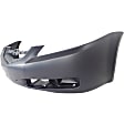 3-Piece Kit, Front Primed Bumper Cover, Includes (1) Bumper Cover, (1) Grille, and (1) Grille Trim