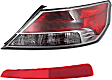 2-Piece Kit Passenger Side Halogen Tail Light, With bulb(s), Includes (1) Bumper Reflector and (1) Tail Light