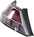 2-Piece Kit Driver Side Halogen Tail Light, With bulb(s), Includes (1) Bumper Reflector and (1) Tail Light