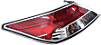 2-Piece Kit Driver Side Halogen Tail Light, With bulb(s), Includes (1) Bumper Reflector and (1) Tail Light