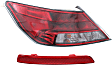 2-Piece Kit Driver Side Halogen Tail Light, With bulb(s), Includes (1) Bumper Reflector and (1) Tail Light