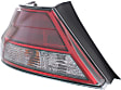 2-Piece Kit Driver Side Halogen Tail Light, With bulb(s), Includes (1) Bumper Reflector and (1) Tail Light