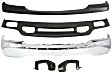 2004 GMC Yukon - 3-Piece Kit Front Bumper, Chrome, Sport Utility, Includes (1) Bumper, (1) Bumper Trim, and (1) Valance