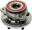 8-Piece Kit Front, Driver and Passenger Side, Upper Control Arm with Ball Joints and Wheel Hubs, Four Wheel Drive
