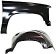 2-Piece Kit, Front, Passenger Side Fender, Includes (1) Fender and (1) Wheelhouse