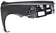 2010 Chevrolet Malibu - 2-Piece Kit Front Primed Bumper Cover, Sedan, Includes (1) Bumper Cover and (1) Fender