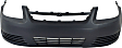 2-Piece Kit, Front Primed Bumper Cover, Includes (1) Bumper Cover and (1) Fender
