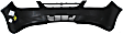 2-Piece Kit, Front Primed Bumper Cover, Includes (1) Bumper Cover and (1) Fender