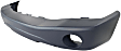2004-2006 Dodge Durango - 2-Piece Kit, Front Primed Bumper Cover, Includes (1) Bumper Absorber and (1) Bumper Cover