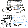 Engine Gasket Set, Overhaul, Naturally Aspirated, OHV, GAS, includes Lower Engine Gasket Set