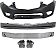 2014 Acura TSX Base - 5-Piece Kit Front Primed Bumper Cover, Sedan,  Includes (1) Bumper Absorber, (2) Bumper Bracket, (1) Bumper Cover, and (1) Bumper Reinforcement