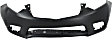 2014 Acura TSX Base - 5-Piece Kit Front Primed Bumper Cover, Sedan,  Includes (1) Bumper Absorber, (2) Bumper Bracket, (1) Bumper Cover, and (1) Bumper Reinforcement