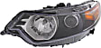 3-Piece Kit Driver Side HID/Xenon Headlight, Without bulb(s), OE Replacement, Includes (1) Fender, (1) Fender Liner and (1) Headlight