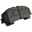 2020 Infiniti Q50 - 4-Piece Kit Front Brake Disc and Pad Kit, Cross-drilled and Slotted, Ceramic, 3.0L 6Cyl,  Includes (2) Brake Disc and (1) Brake Pad Set