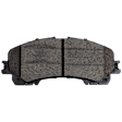 2020 Infiniti Q50 - 4-Piece Kit Front Brake Disc and Pad Kit, Cross-drilled and Slotted, Ceramic, 3.0L 6Cyl,  Includes (2) Brake Disc and (1) Brake Pad Set