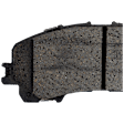 2020 Infiniti Q50 - 4-Piece Kit Front Brake Disc and Pad Kit, Cross-drilled and Slotted, Ceramic, 3.0L 6Cyl,  Includes (2) Brake Disc and (1) Brake Pad Set
