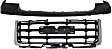 2-Piece Kit, Front, Upper Primed Bumper Cover, Includes (1) Bumper Cover and (1) Grille