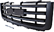 2013 GMC Sierra 1500 - 2-Piece Kit Front, Upper Primed Bumper Cover,  Includes (1) Bumper Cover and (1) Grille
