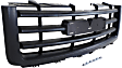 2013 GMC Sierra 1500 - 2-Piece Kit Front, Upper Primed Bumper Cover,  Includes (1) Bumper Cover and (1) Grille