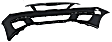 2015 Kia Optima LX - 2-Piece Kit Front Primed Bumper Cover,  Includes (1) Bumper Cover and (1) Bumper Grille
