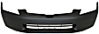 2005 Honda Accord - 2-Piece Kit Front Primed Bumper Cover, Sedan,  Includes (1) Bumper Cover and (1) Grille