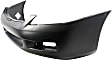 2-Piece Kit, Front Primed Bumper Cover, Sedan, CAPA Certified, Includes (1) Bumper Cover and (1) Grille
