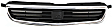 1997 Honda Civic LX - 2-Piece Kit Front Primed Bumper Cover, Sedan,  Includes (1) Bumper Cover and (1) Grille