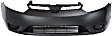 2008 Honda Civic - 2-Piece Kit Front Primed Bumper Cover, Coupe,  Includes (1) Bumper Cover and (1) Grille