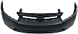 2-Piece Kit, Grille Painted Silver, 4-Door, Sedan, Includes (1) Bumper Cover and (1) Grille