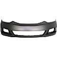 2-Piece Kit Front Primed Bumper Cover, Coupe, Includes (1) Bumper Cover and (1) Grille