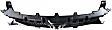 2009 Honda Civic - 2-Piece Kit Front Primed Bumper Cover, Sedan,  Includes (1) Bumper Cover and (1) Grille