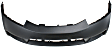 2009 Honda Civic - 2-Piece Kit Front Primed Bumper Cover, Sedan,  Includes (1) Bumper Cover and (1) Grille