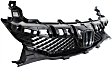 2009 Honda Civic - 2-Piece Kit Front Primed Bumper Cover, Sedan,  Includes (1) Bumper Cover and (1) Grille