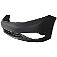 2-Piece Kit, Front Primed Bumper Cover, EX/EX-L Models, Sedan, With Fog Lights, Includes (1) Bumper Cover and (1) Grille
