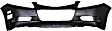 2013 Honda Civic - 2-Piece Kit Front Primed Bumper Cover, Coupe,  Includes (1) Bumper Cover and (1) Grille