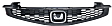 2013 Honda Civic - 2-Piece Kit Front Primed Bumper Cover, Coupe,  Includes (1) Bumper Cover and (1) Grille
