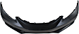 2-Piece Kit Front Primed Bumper Cover, HF / LX Models, Sedan, Includes (1) Bumper Cover and (1) Grille