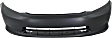 2-Piece Kit, Front Primed Bumper Cover, Sedan, CAPA Certified, Includes (1) Bumper Cover and (1) Grille