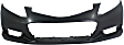 2-Piece Kit, Front Primed Bumper Cover, Coupe, CAPA Certified, Includes (1) Bumper Cover and (1) Bumper Grille