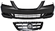 2-Piece Kit, Front Primed Bumper Cover, Includes (1) Bumper Cover and (1) Grille