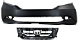 2-Piece Kit, Front Primed Bumper Cover, Includes (1) Bumper Cover and (1) Grille
