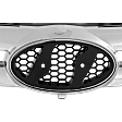 2011-2013 Hyundai Sonata - 2-Piece Kit, Grille Chrome Shell with Paintable Insert, For Models With Type 1 Main Grille, Includes (1) Bumper Cover and (1) Grille