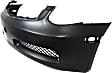 2006 Infiniti G35 - 2-Piece Kit Front Primed Bumper Cover, Coupe,  Includes (1) Bumper Cover and (1) Grille