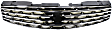 2006 Infiniti G35 - 2-Piece Kit Front Primed Bumper Cover, Coupe,  Includes (1) Bumper Cover and (1) Grille