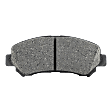 2-Wheel Set Front Brake Disc and Pad Kit, Plain Surface 5 Lugs 295.91 mm Ceramic Pro-Line Series, Includes (2) Brake Disc and (1) Brake Pad Set