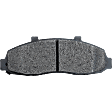 2-Wheel Set Front Brake Disc and Pad Kit, Cross-drilled and Slotted 5 Lugs 308 mm Semi-metallic 4WD Pro-Line Series, Includes (1) Brake Pad Set and (2) Brake Disc