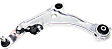 6-Piece Kit Front, Driver and Passenger Side, Lower Control Arm, Front Wheel Drive, includes Sway Bar Links and Tie Rod Ends